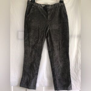 LL Bean vintage corduroy medium/dark gray pants men’s 40x34